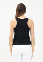 N21 Canotta nera per donna e bambina con stampa logo N2102FN0153 0N900 N21 