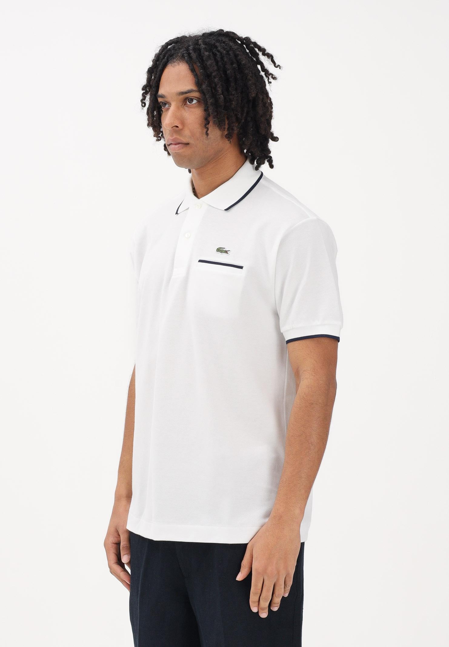 LACOSTE Polo a manica corta classic fit L.12.12 bianca da uomo PH9838 EV0 LACOSTE 