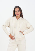 PUMA Felpa con zip PUMA Class panna da donna 688150 87 PUMA 