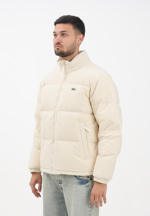 LACOSTE Piumino panna da uomo BH5154 XFJ LACOSTE 