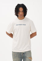 THE NORTH FACE T-shirt a manica corta Logo Twist Relaxed panna da uomo NF0A8GQVQLI1 . THE NORTH FACE 