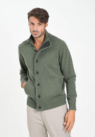 BARBOUR Cardigan Patch verde da uomo 252MMKN0731 OL51 BARBOUR 