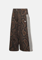 ADIDAS ORIGINALS shorts donna Snake Print Denim Bermuda Shorts marrone donna. KX1900 . ADIDAS ORIGINALS 