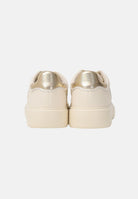 BLAUER Sneakers panna e oro da donna con logo S6VENUS01-LEM CRPL BLAUER 