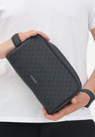 CALVIN KLEIN Pochette nera da uomo con logo monogram LV04D1041G UB1 CALVIN KLEIN 