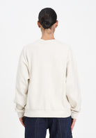 DSQUARED2 Felpa girocollo panna per donna, ragazzi e bambini in velluto a coste DQ2999D0AE3 DQ102 DSQUARED2 