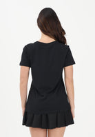 ARMANI EXCHANGE T-shirt a manica corta nera da donna con logo in strass XW002294AF17172 UC001 ARMANI EXCHANGE 