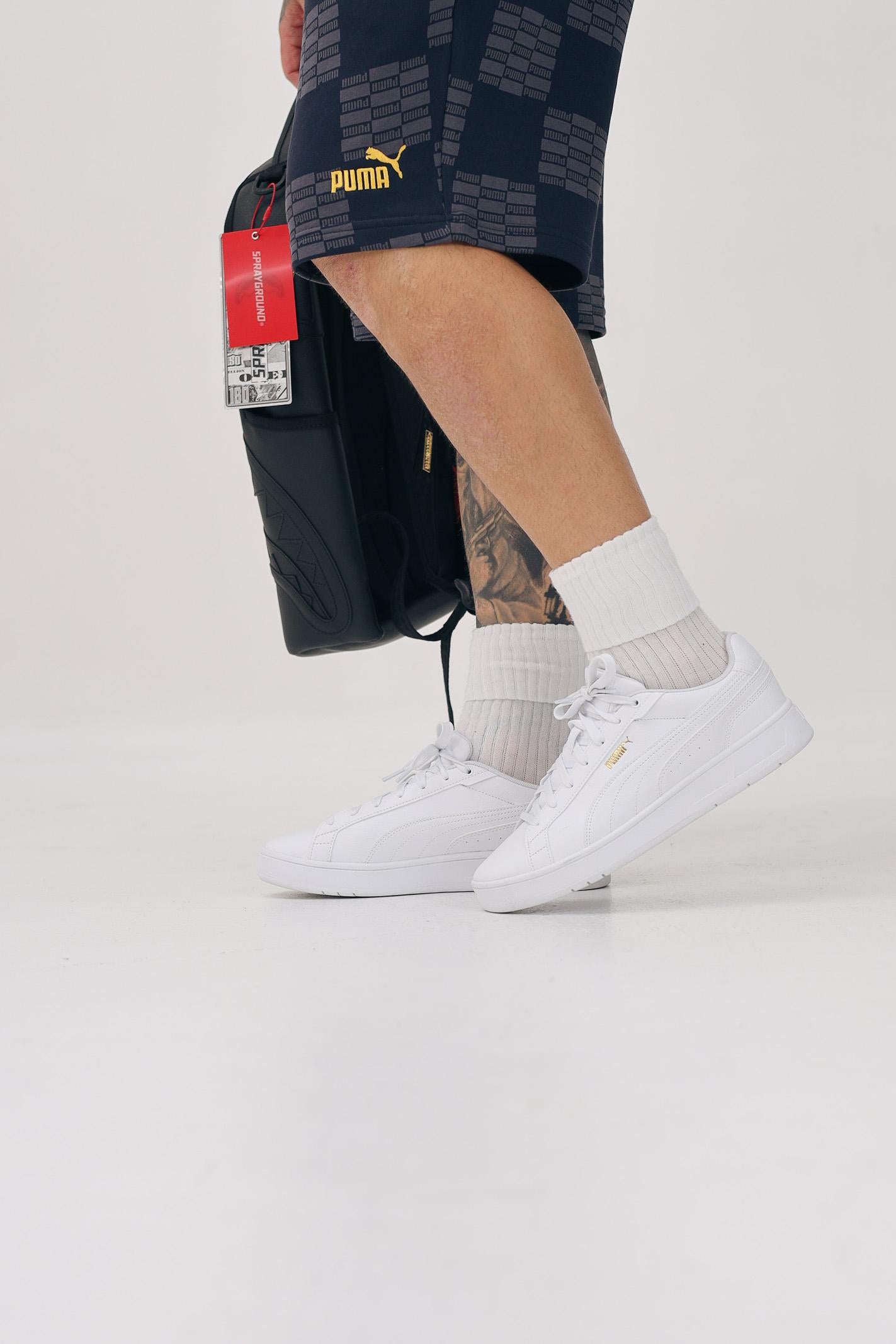 PUMA Sneakers Court Classic bianca da uomo 400284 05 PUMA 