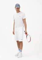 LACOSTE Shorts sportivo bianco per uomo e donna con logo GH9860 001 LACOSTE 