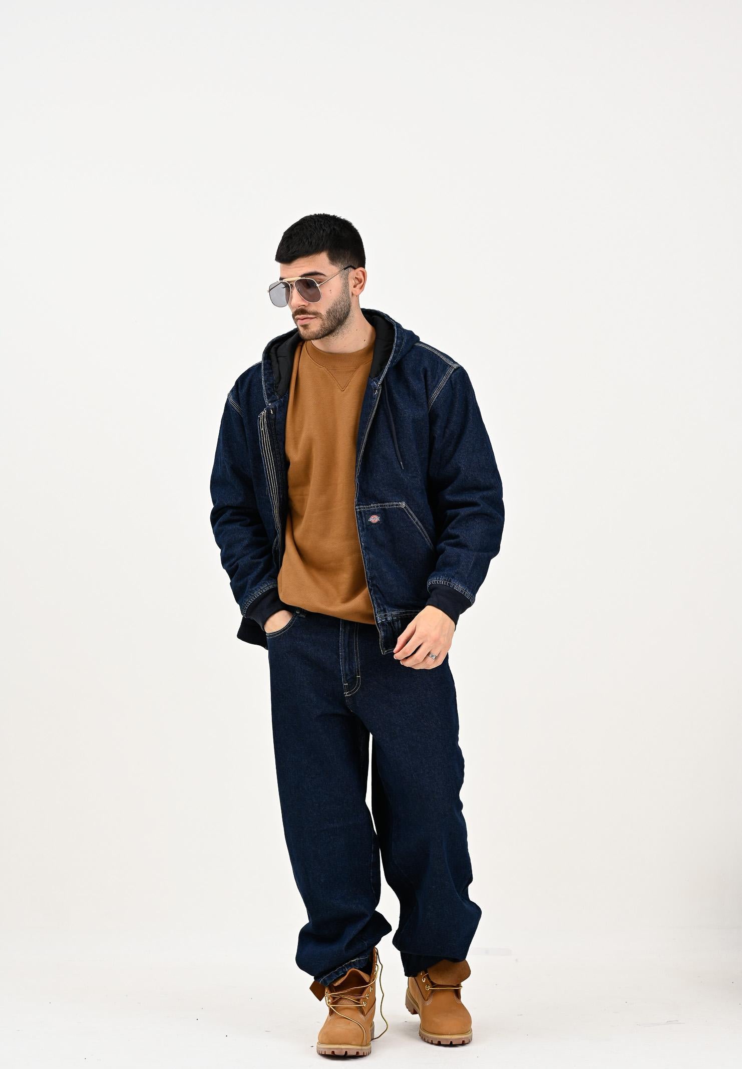 DICKIES Giubbotto di jeans Hilham in denim blu da uomo DK0A87OA0DD1 . DIckies 