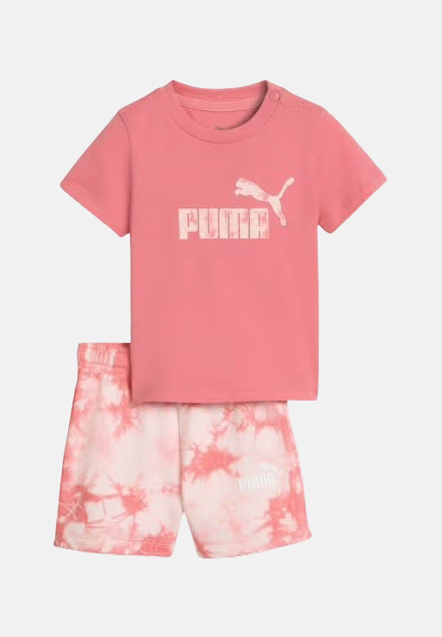 PUMA Completino Essentials Tie-Dye rosa da neonato 693291 25 PUMA 