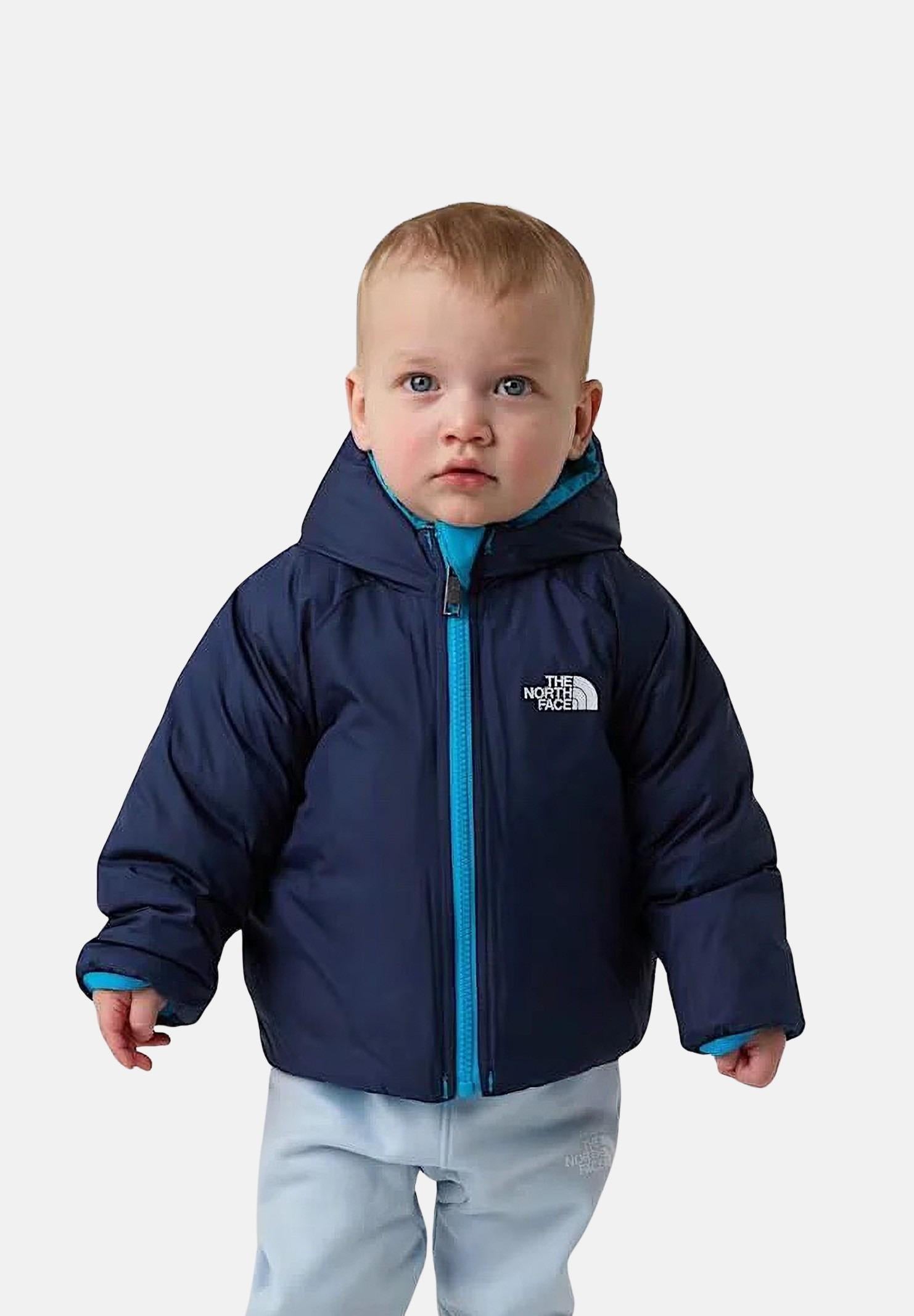THE NORTH FACE Piumino reversibile Perrito azzurro e blu da neonato NF0A88W3D7R1  THE NORTH FACE 