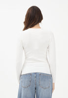 JDY Maglioncino girocollo panna da donna 15207694 CLDA JDY 