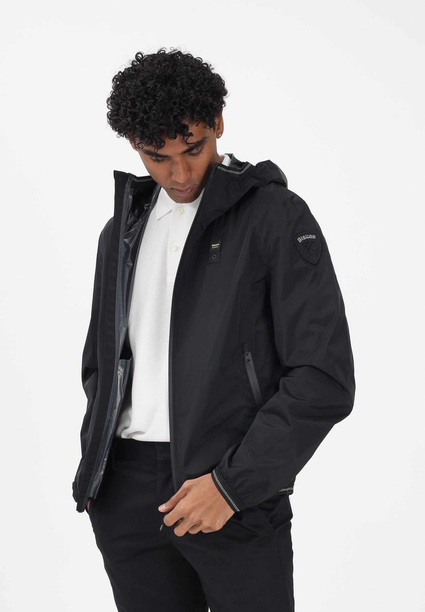 BLAUER Giacca a vento FARRIN nera da uomo 26SBLUC11018-007110 999 BLAUER 