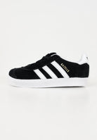 ADIDAS ORIGINALS Sneakers Gazelle nere da neonato IH0338 . ADIDAS ORIGINALS 