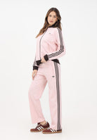ADIDAS ORIGINALS Pantalone sportivo Adicolor rosa e marrone da donna KE3896 . ADIDAS ORIGINALS 