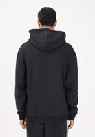 ADIDAS ORIGINALS Felpa con cappuccio Adicolor Trefoil nera da uomo KE0877 . ADIDAS ORIGINALS 