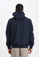 LYLE & SCOTT Giacca softshell foderata in pile blu da uomo JK2110V Z271 LYLE & SCOTT 