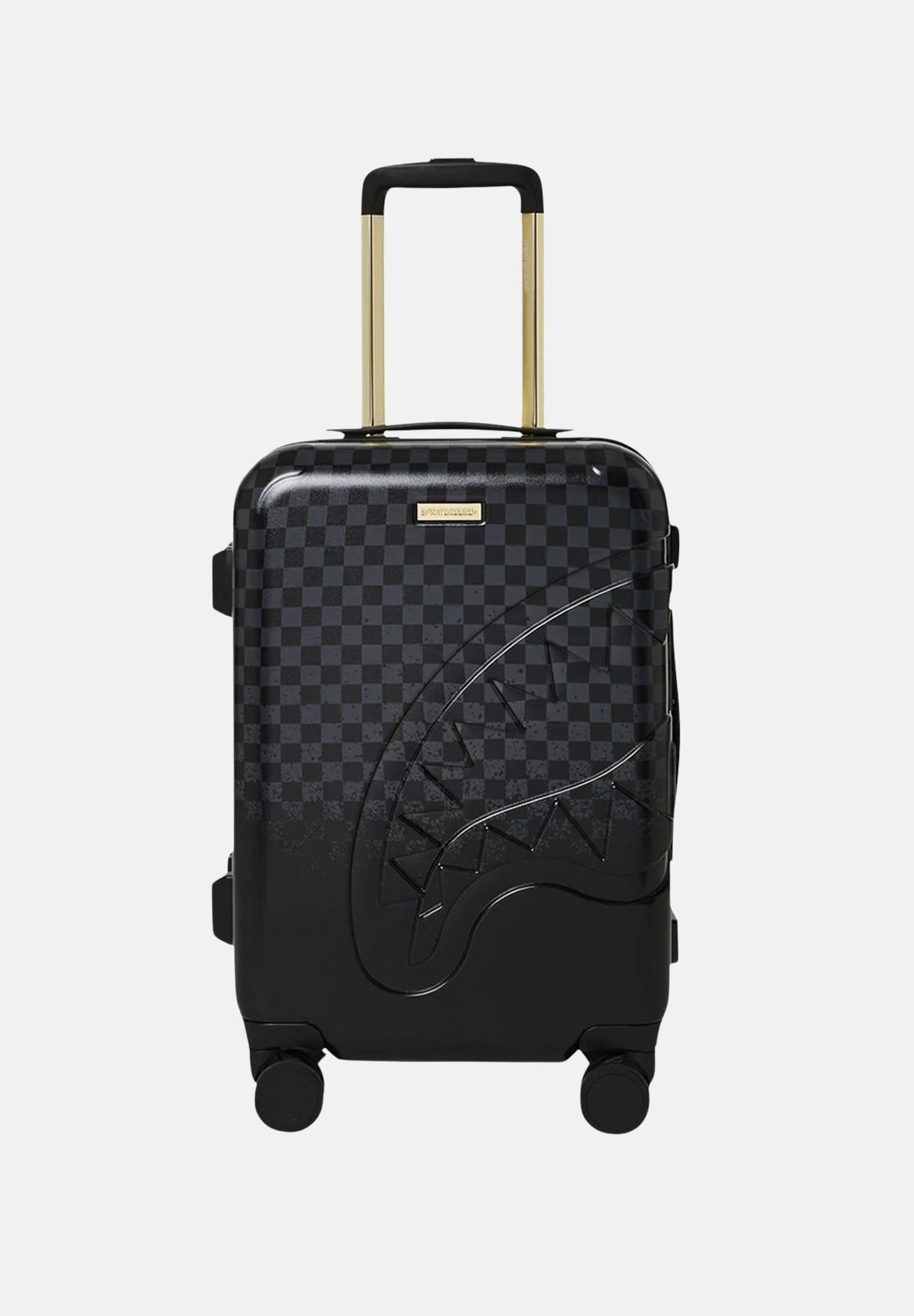 SPRAYGROUND Trolley SPRITZ BLACK CARRY-ON HARD LUGGAGE nero per uomo e donna 910CL288NSZ . SPRAYGROUND 