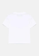DSQUARED2 T-shirt a manica corta bianca da neonato con stampa D2 DQ2854D004G DQ100 DSQUARED2 