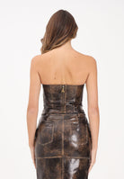 PATRIZIA PEPE Corpetto marrone da donna 8C0810E064 J4L8 PATRIZIA PEPE 