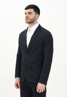 ARMANI EXCHANGE Giacca monopetto nera da uomo 8NZG49ZNYZZ 1200 ARMANI EXCHANGE 