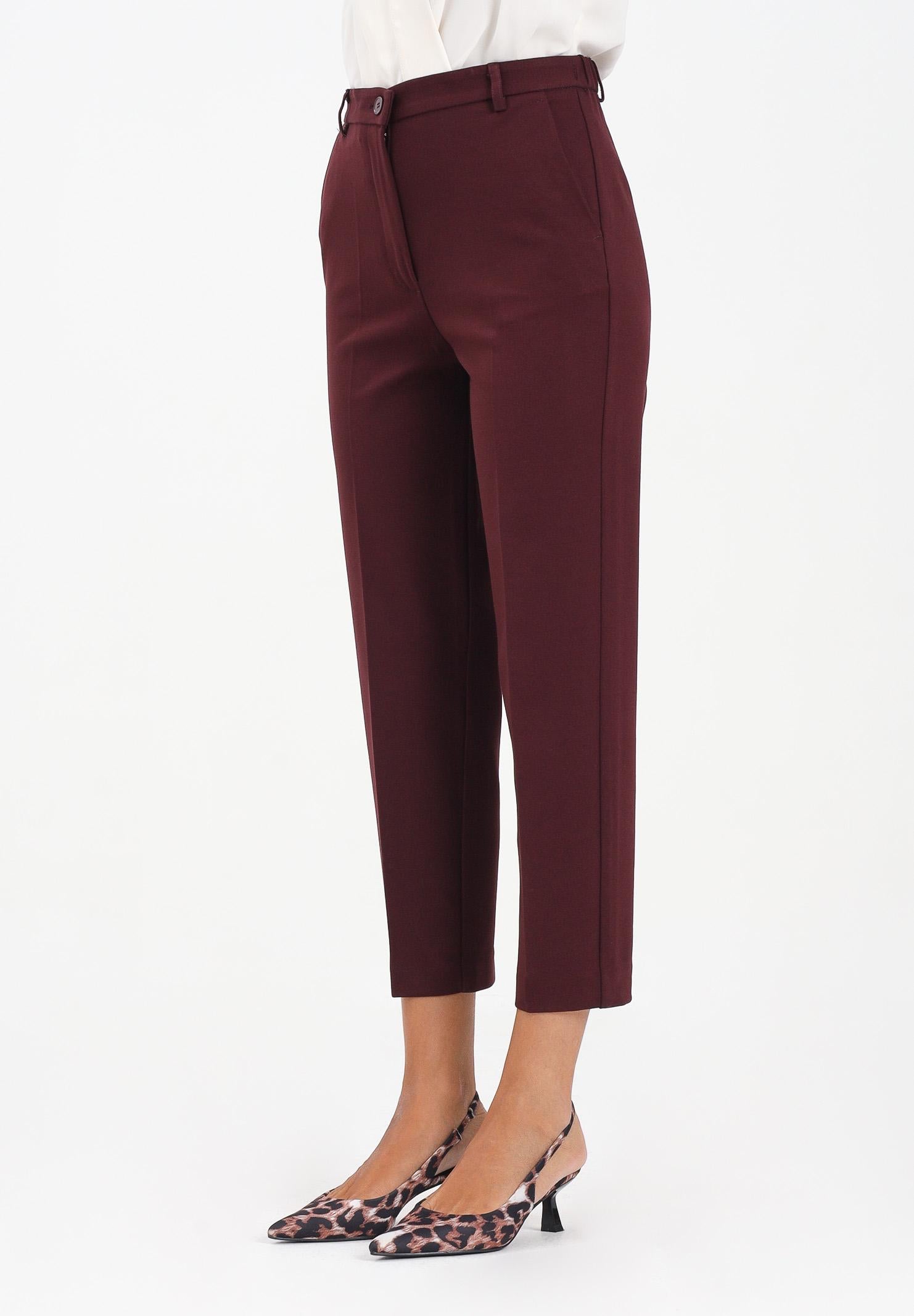 VICOLO Pantalone elegante bordeaux da donna TF0229 FU38 VICOLO 