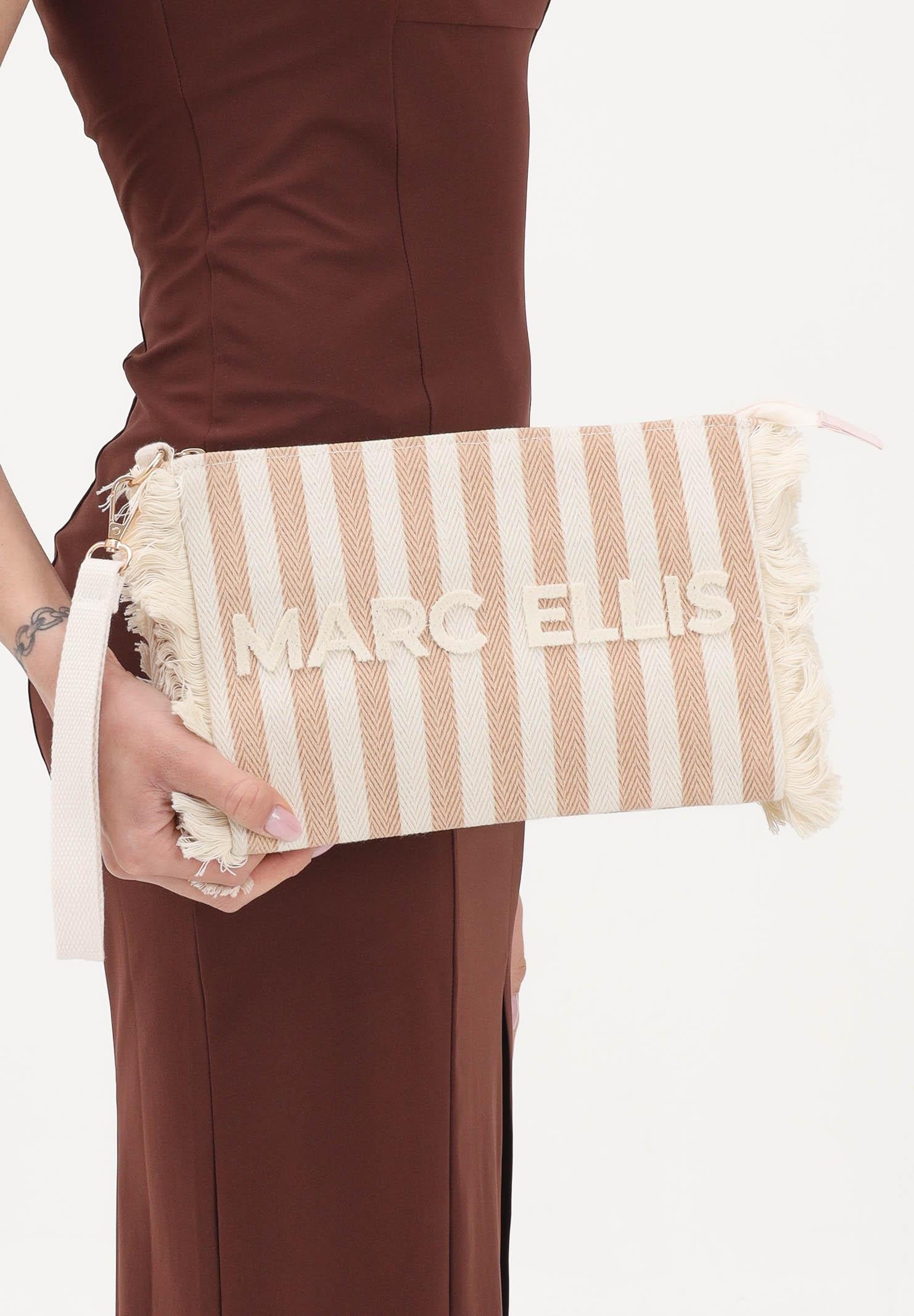 MARC ELLIS Pochette Buby S Joan C panna e beige da donna BUBY-S-JOAN-C LITA MARC ELLIS 
