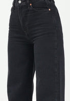 LEVI'S® Jeans Ribcage Wide Leg in denim nero da donna A6081-0001 . LEVI'S® 