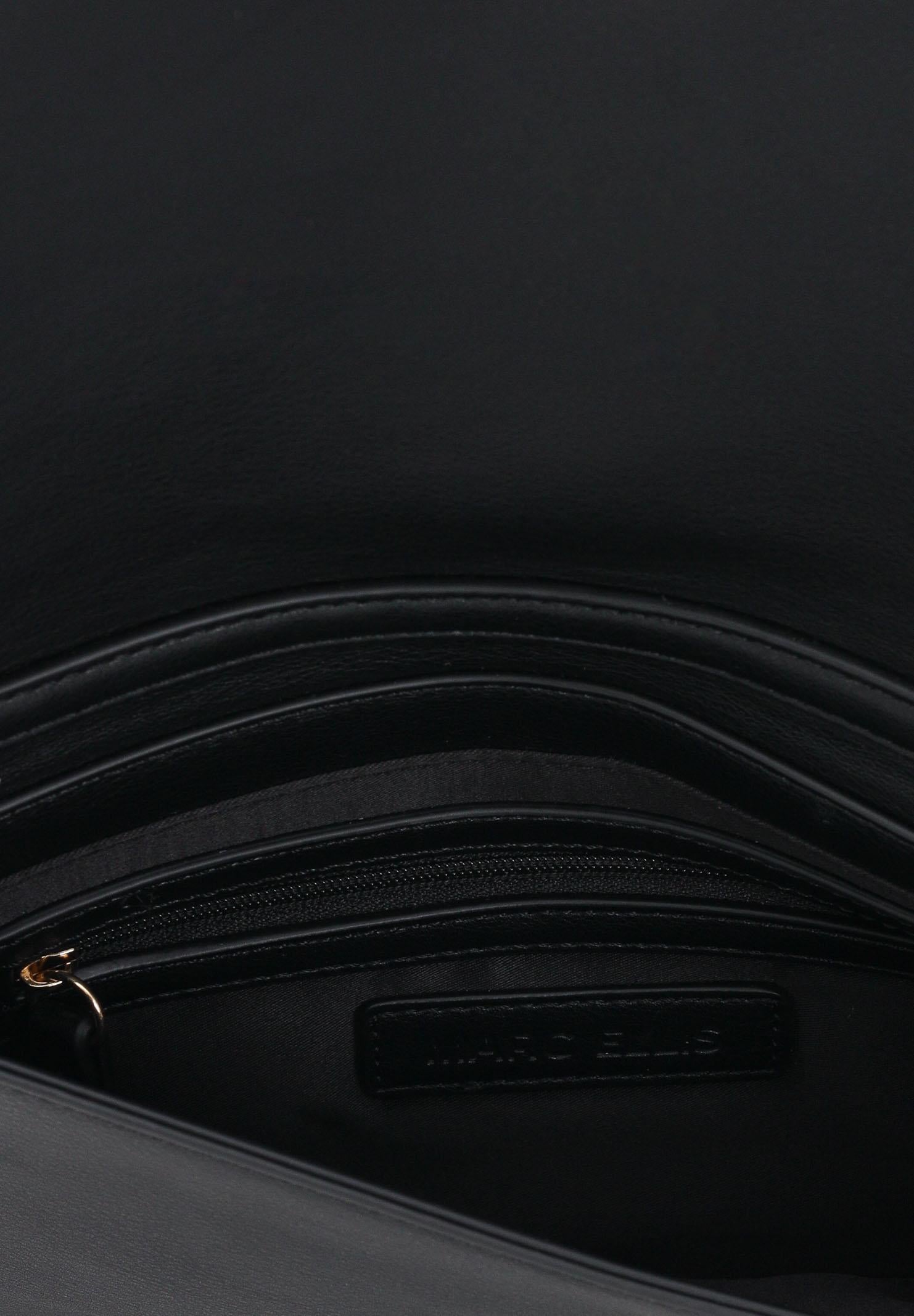 MARC ELLIS Pochette Jolie Macro LT nera da donna JOLIE-MACRO-LT BLGO MARC ELLIS 