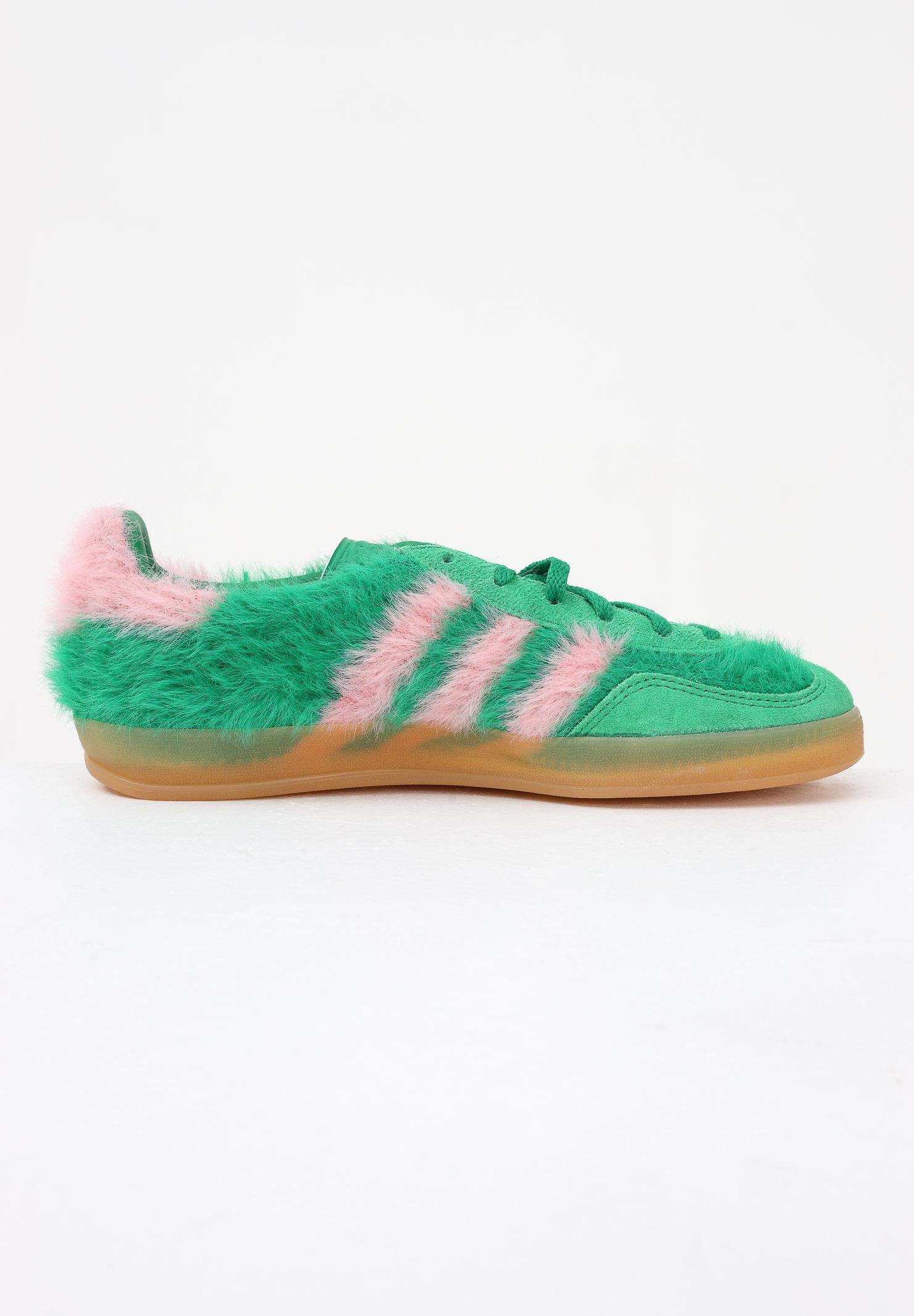 ADIDAS ORIGINALS Sneakers Gazelle Indoor Fur Tan verdi da donna JP8342  ADIDAS ORIGINALS 