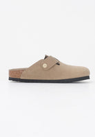 BIRKENSTOCK Ciabatte Boston Big Buckle beige da donna 1030425 - BIRKENSTOCK 