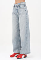 TOMMY JEANS Jeans Charlie a gamba larga in denim chiaro da donna DW0DW204731A5  TOMMY JEANS 