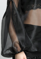 SANTAS Blusa LEMON PIE nera da donna PV25015 NERO SANTAS 