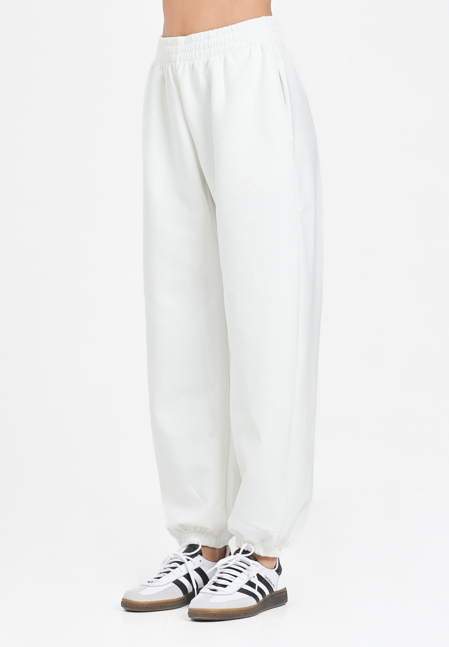 ADIDAS PERFORMANCE Pantalone sportivo Soft Lux bianco da donna JV9896 . ADIDAS PERFORMANCE 