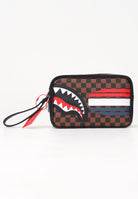 SPRAYGROUND Pochette MACHINE FRANCAISE marrone per uomo e donna 910B7492NSZ  SPRAYGROUND 