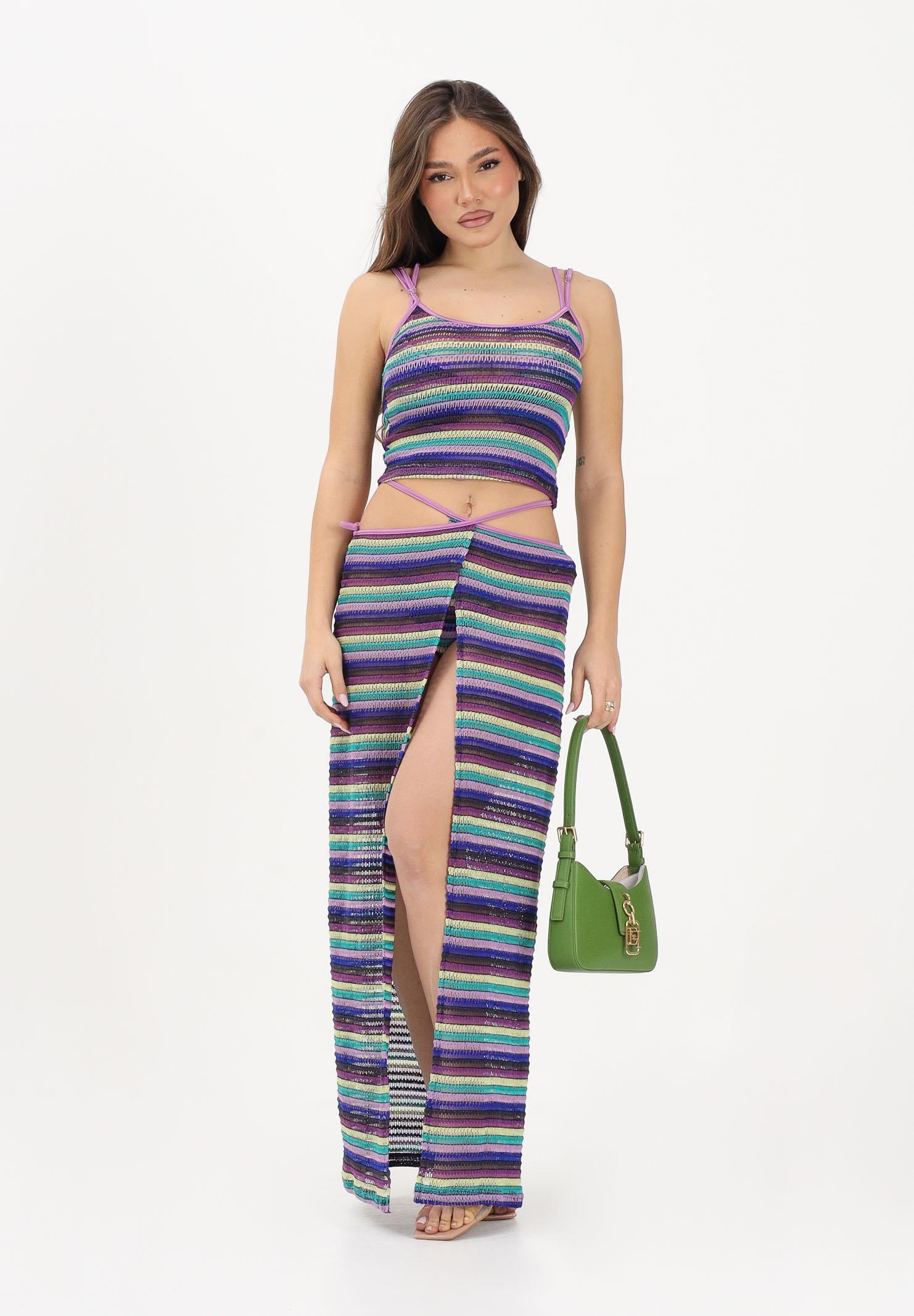 ME FUI Pareo multicolor da donna MF26-SW0815MC . ME FUI 