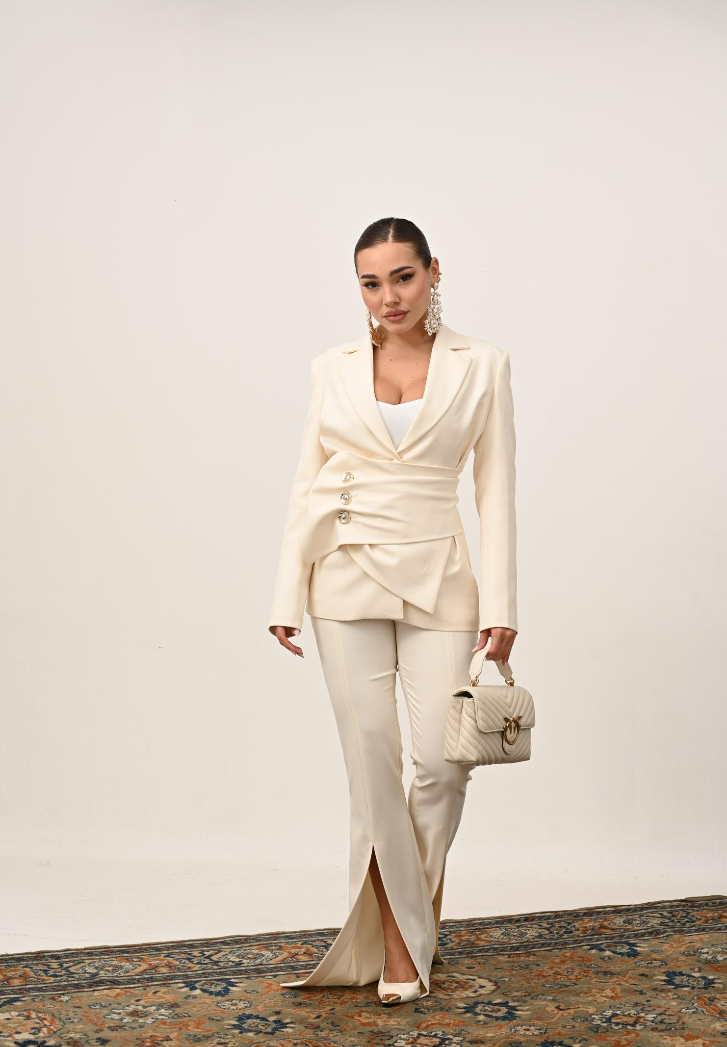 SANTAS Giacca ALLURE crema da donna PV2622 CR SANTAS 