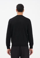 ARMANI EXCHANGE Maglioncino girocollo nero da uomo realizzato in maglia rasata a punto fine XM001916AF14008 UC001 ARMANI EXCHANGE 