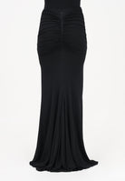 ELISABETTA FRANCHI Gonna lunga nera da donna GO16263E2 110 ELISABETTA FRANCHI 