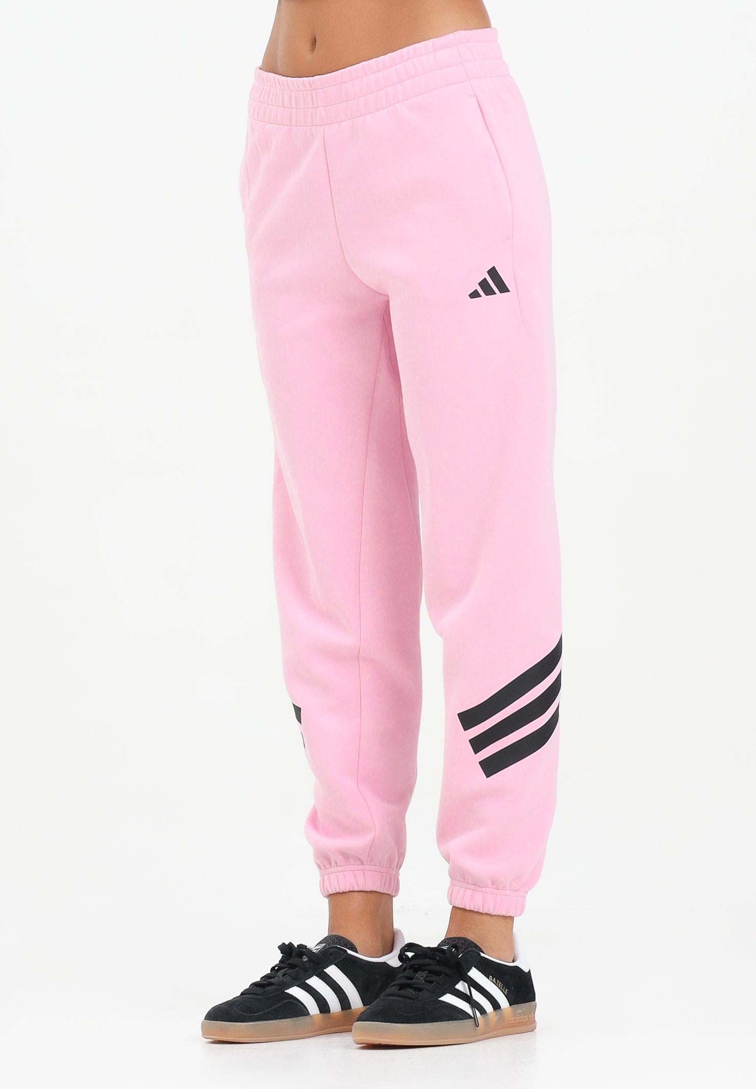 ADIDAS PERFORMANCE Pantalone sportivo Future Icons 3-Stripes rosa da donna JE0158  ADIDAS PERFORMANCE 