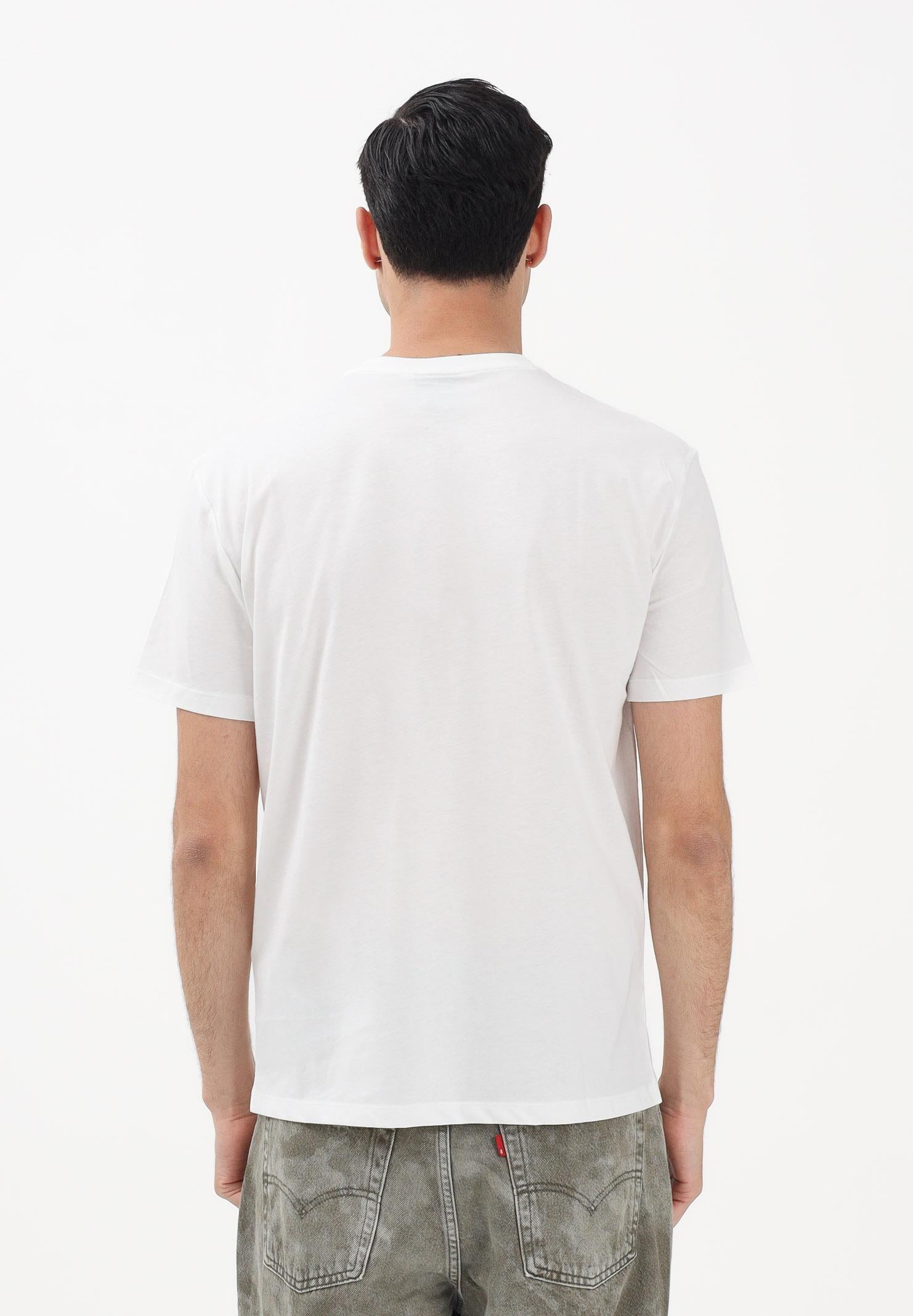 ARMANI EXCHANGE T-shirt a manica corta bianca da uomo con logo XM002785AF10358 U0009 ARMANI EXCHANGE 