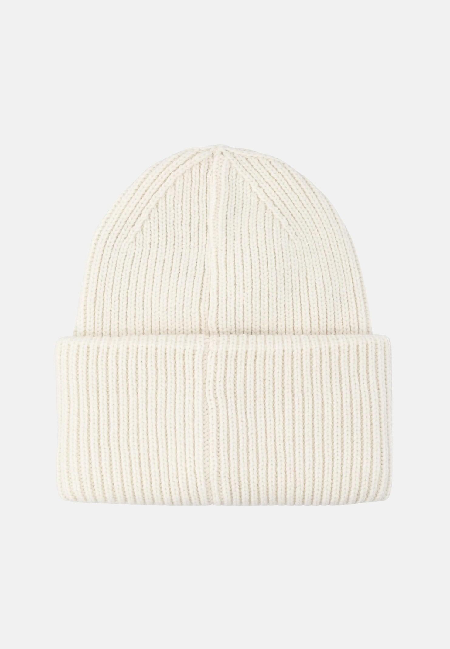 NAPAPIJRI Berretto di lana panna per uomo e donna con logo NP0A893PN1J1  NAPAPIJRI 