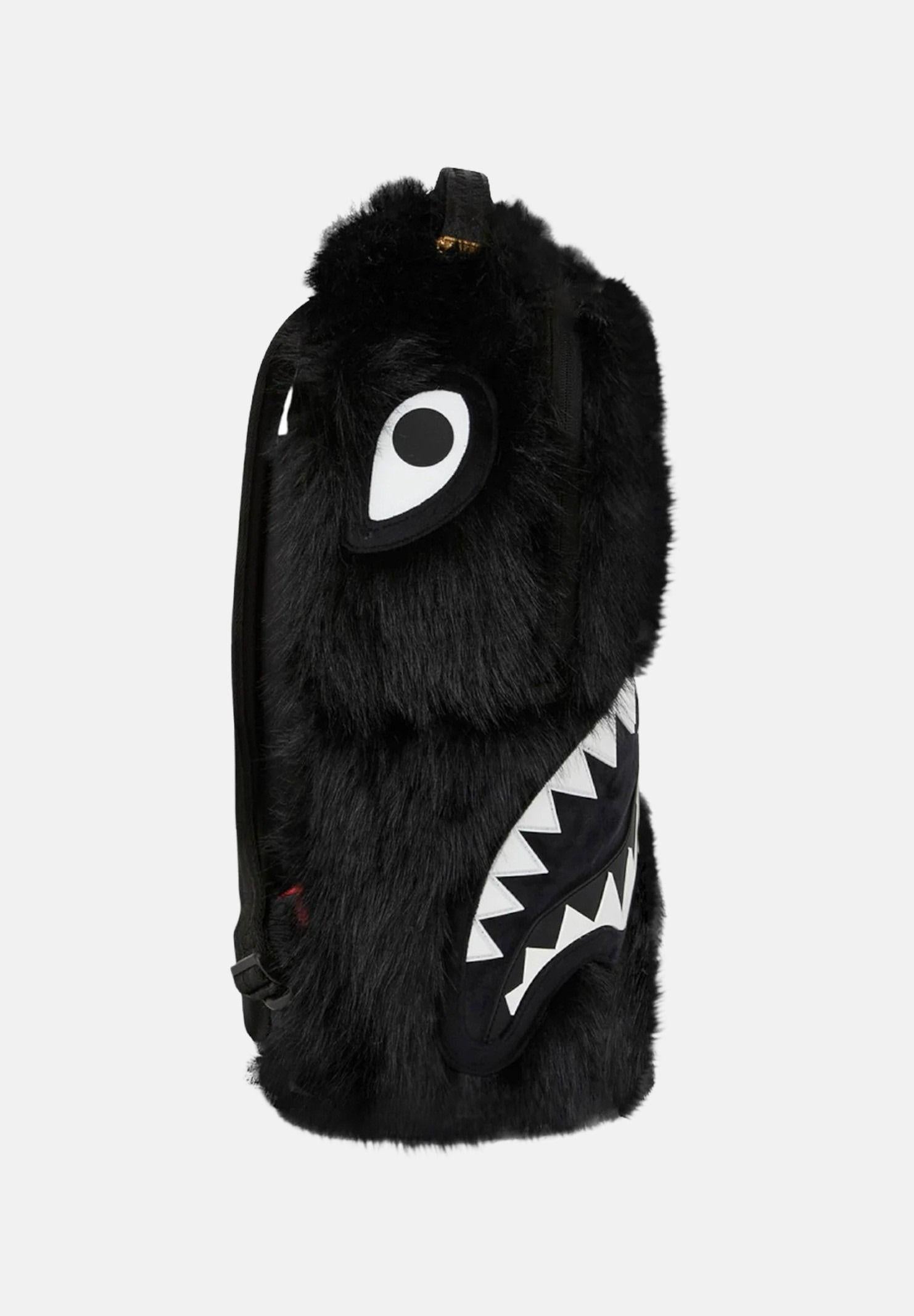 SPRAYGROUND Zaino Sprayground Fur Cray nero per uomo e donna 910B8203NSZ . SPRAYGROUND 