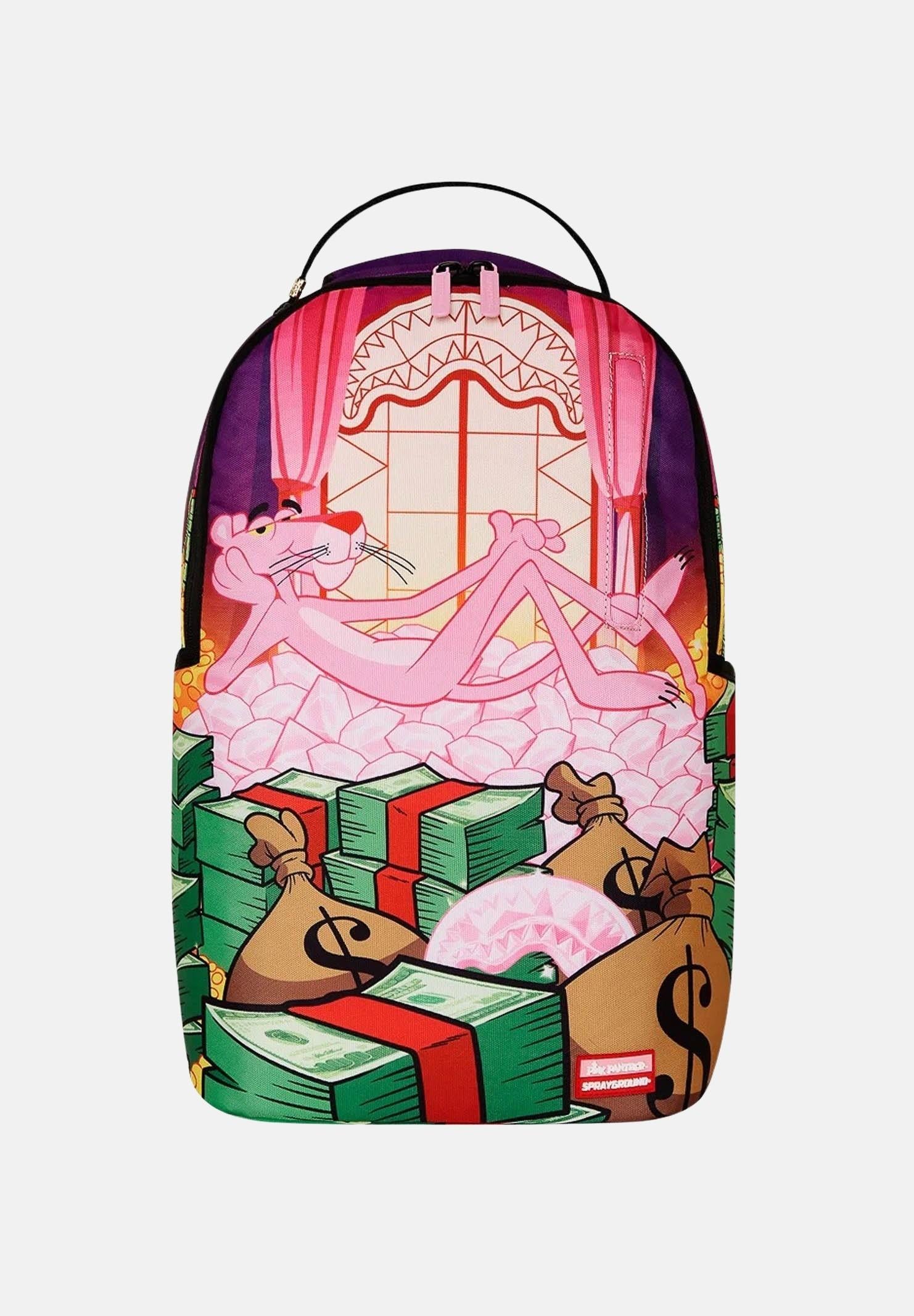 SPRAYGROUND Zaino Pink Panther Money Stash Dlxr multicolore per uomo e donna 910B7391NSZ  SPRAYGROUND 