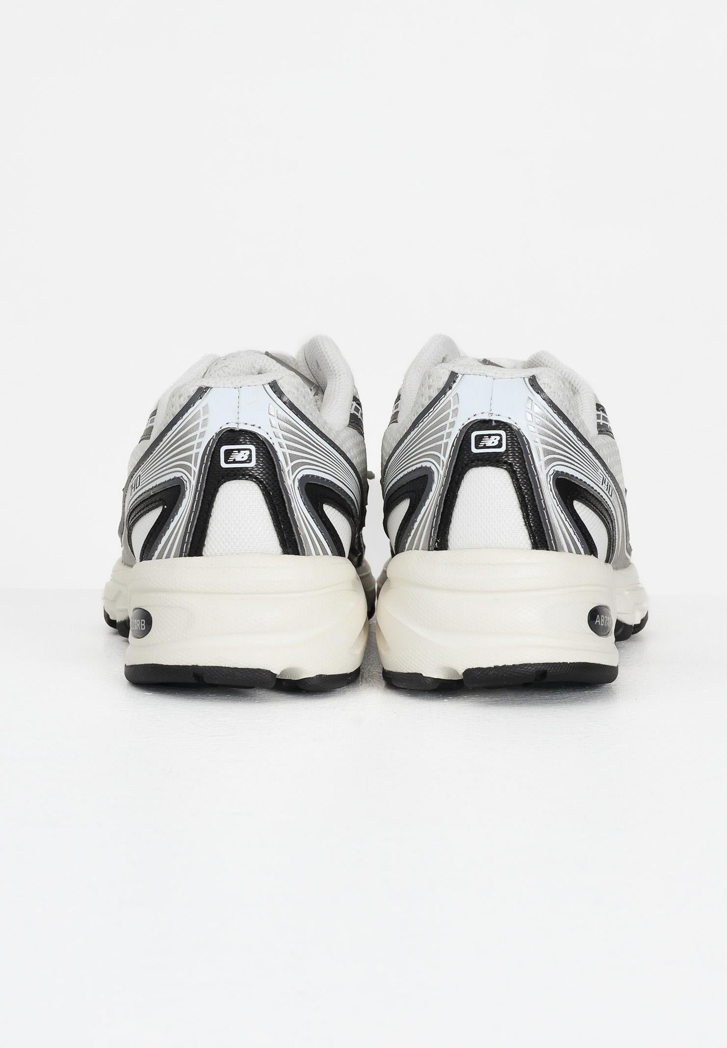 NEW BALANCE Sneakers 740 bianche, argento e nere da uomo U740BK2 . NEW BALANCE 