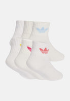 ADIDAS ORIGINALS Calzini (6 paia) bianchi da bambina JC8541  ADIDAS ORIGINALS 