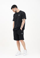 ADIDAS ORIGINALS Shorts sportivo Essentials Trefoil nero da uomo IY8520 . ADIDAS ORIGINALS 