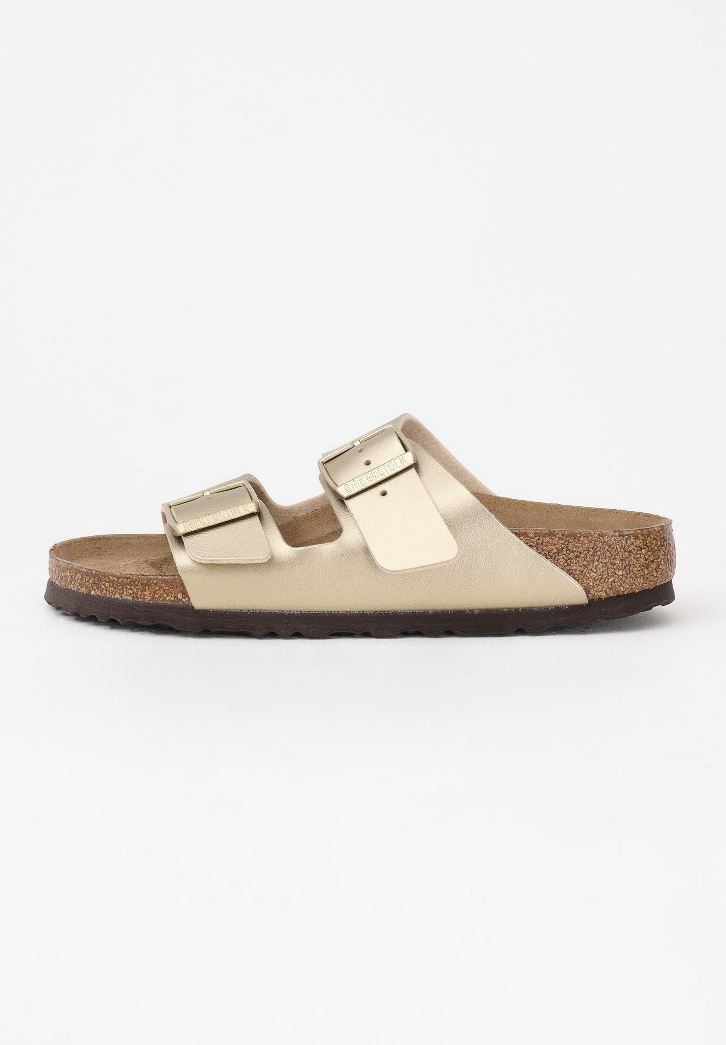 BIRKENSTOCK Ciabatte Arizona oro da donna 1016111 . BIRKENSTOCK 