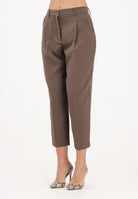 JDY Pantalone elegante marrone da donna 15356690 Chestnut JDY 